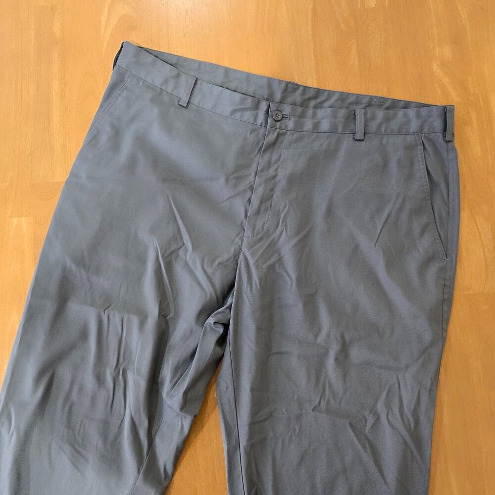 Nike Golf Men's Dri-Fit Pants Flat Front Straight Leg Gray Size 40x30
